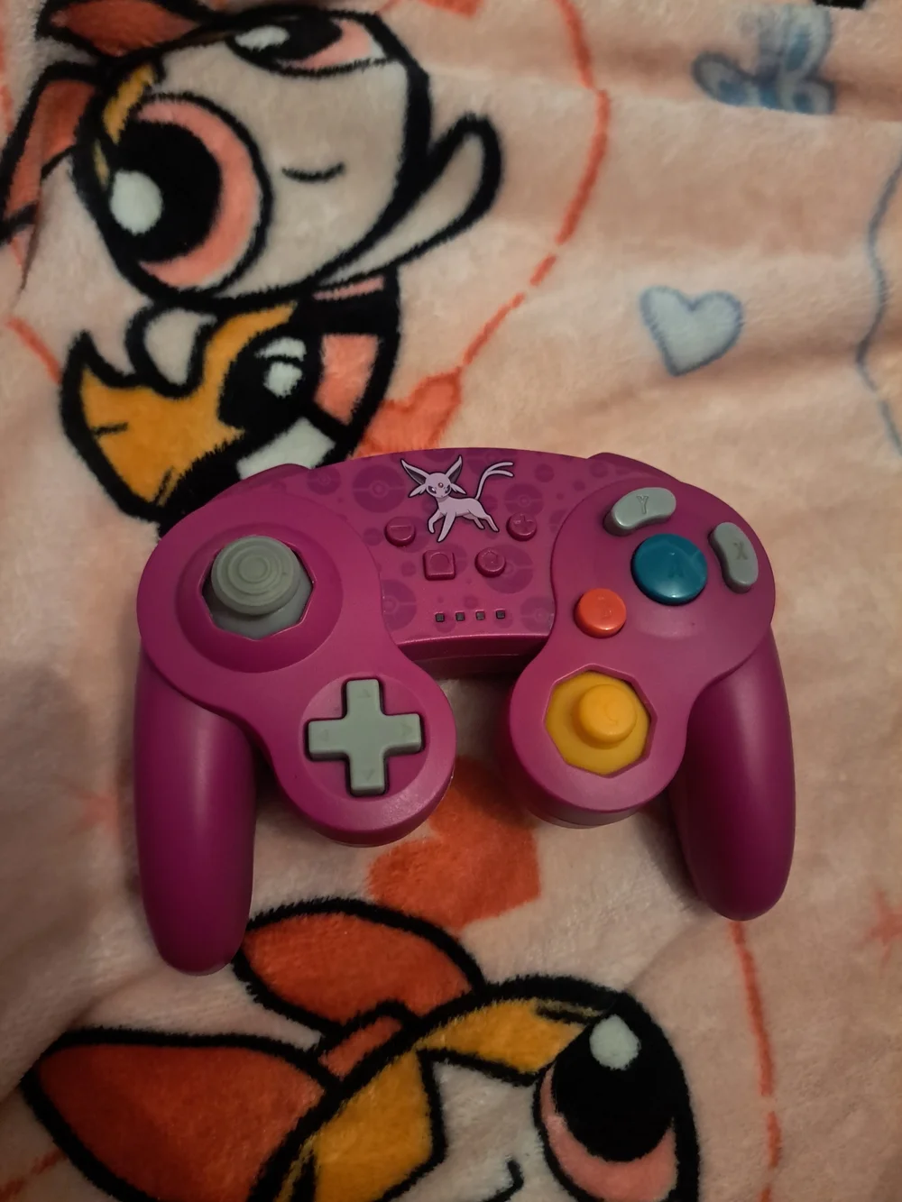 Nintendo Switch Wireless Espeon gamecube style controller
